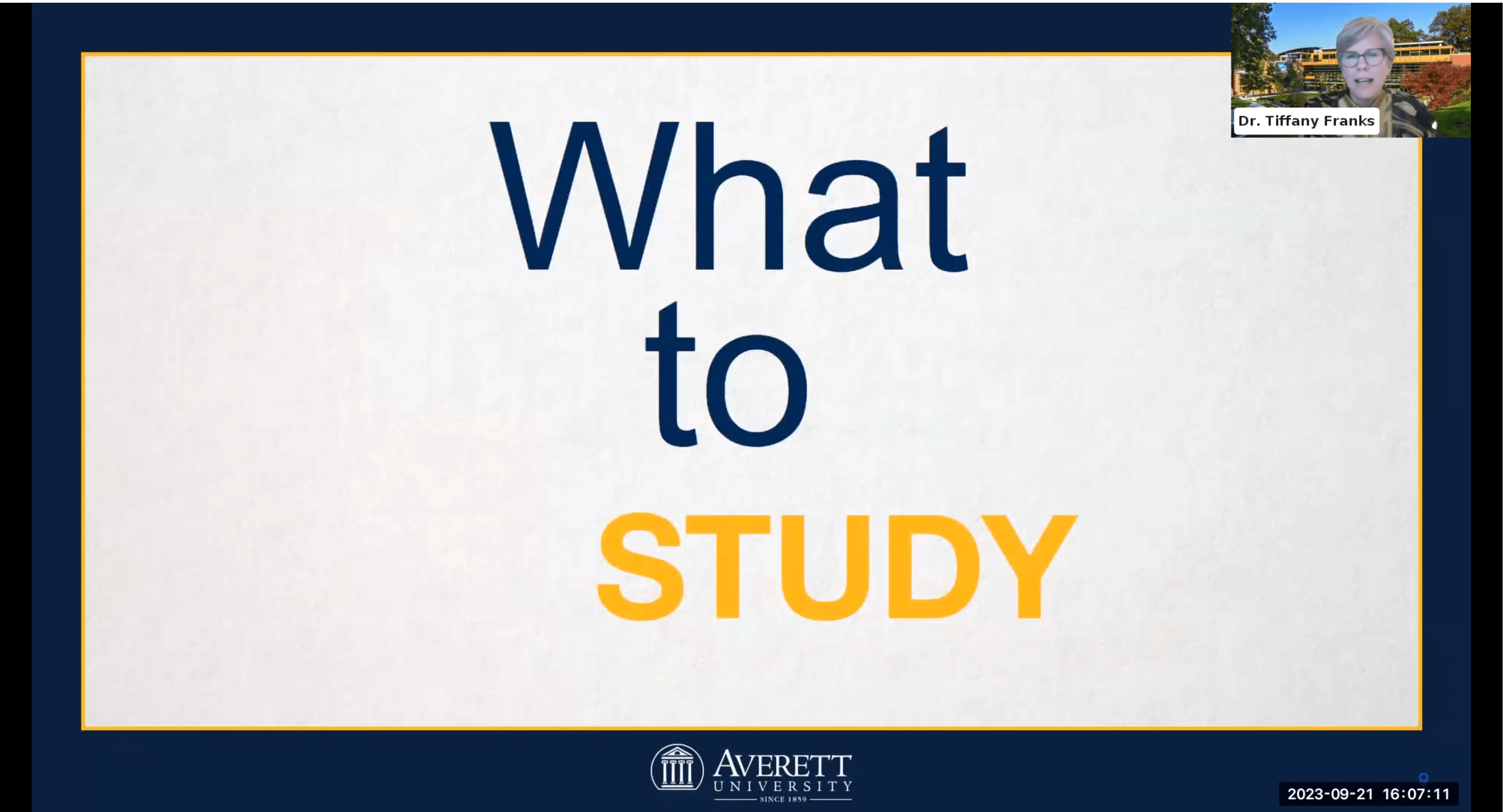 Identify your preferred study subject based on your interests and excitement in class.